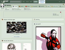 Tablet Screenshot of dr-kenny.deviantart.com