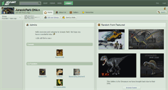 Desktop Screenshot of jurassicpark-dna.deviantart.com