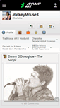 Mobile Screenshot of mickeymouse3.deviantart.com