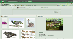 Desktop Screenshot of naragon.deviantart.com