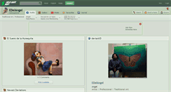 Desktop Screenshot of edelangel.deviantart.com