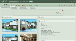 Desktop Screenshot of dline.deviantart.com