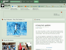 Tablet Screenshot of mit-mat.deviantart.com