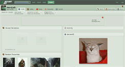 Desktop Screenshot of me-nj-ah.deviantart.com