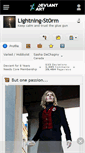Mobile Screenshot of lightning-st0rm.deviantart.com