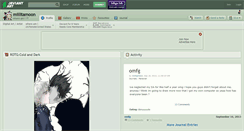 Desktop Screenshot of miilitamoon.deviantart.com