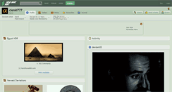 Desktop Screenshot of cienki777.deviantart.com