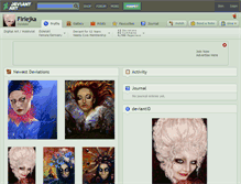 Tablet Screenshot of firlejka.deviantart.com