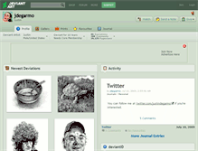 Tablet Screenshot of jdegarmo.deviantart.com