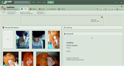 Desktop Screenshot of kukikiut.deviantart.com