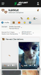 Mobile Screenshot of kukikiut.deviantart.com