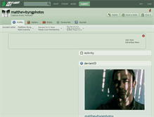 Tablet Screenshot of matthewbyngphotos.deviantart.com