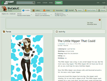 Tablet Screenshot of blucatajc.deviantart.com