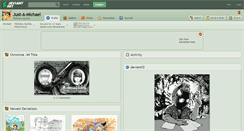Desktop Screenshot of just-a-michael.deviantart.com