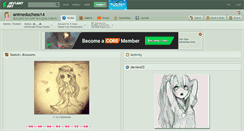 Desktop Screenshot of animeduchess14.deviantart.com