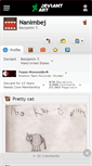 Mobile Screenshot of nanimbej.deviantart.com