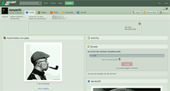 Desktop Screenshot of metalelf0.deviantart.com