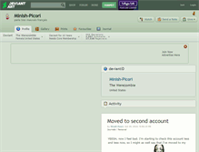 Tablet Screenshot of minish-picori.deviantart.com