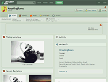 Tablet Screenshot of kneelingroses.deviantart.com