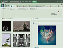 Tablet Screenshot of gitario.deviantart.com