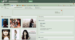 Desktop Screenshot of bella801.deviantart.com