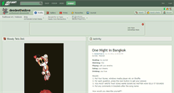 Desktop Screenshot of deedeethedove.deviantart.com