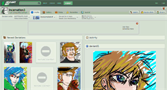 Desktop Screenshot of incarnation3.deviantart.com