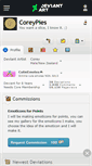 Mobile Screenshot of coreypies.deviantart.com