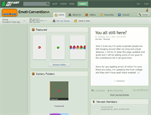 Tablet Screenshot of emoti-convention.deviantart.com