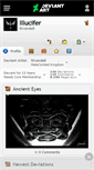 Mobile Screenshot of illucifer.deviantart.com