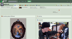 Desktop Screenshot of larkin-art.deviantart.com