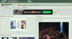 Desktop Screenshot of damianfulton.deviantart.com
