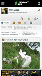 Mobile Screenshot of fox-wise.deviantart.com
