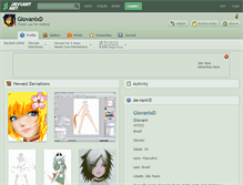 Tablet Screenshot of giovanixd.deviantart.com