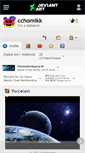 Mobile Screenshot of cchomikk.deviantart.com