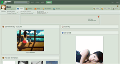 Desktop Screenshot of lihim.deviantart.com
