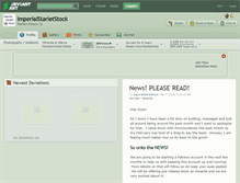 Tablet Screenshot of imperialstarletstock.deviantart.com