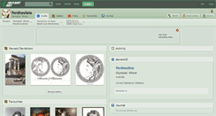 Desktop Screenshot of penthesileia.deviantart.com