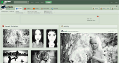 Desktop Screenshot of emzofc.deviantart.com
