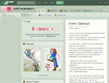 Tablet Screenshot of aohc-incarnatus.deviantart.com