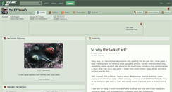 Desktop Screenshot of dslefthand.deviantart.com
