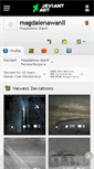 Mobile Screenshot of magdalenawanli.deviantart.com