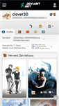 Mobile Screenshot of clover3d.deviantart.com