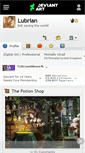 Mobile Screenshot of lubrian.deviantart.com
