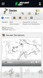 Mobile Screenshot of gorpo.deviantart.com