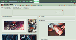Desktop Screenshot of monsieurskater.deviantart.com