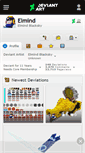 Mobile Screenshot of elmind.deviantart.com
