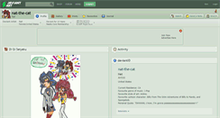 Desktop Screenshot of nat-the-cat.deviantart.com