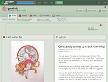 Tablet Screenshot of genki-kid.deviantart.com
