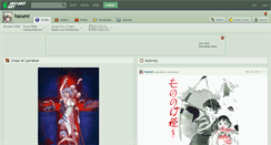 Desktop Screenshot of hasumi.deviantart.com